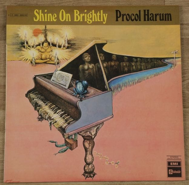 PROCOL HARUM « Shine on Brightly » Stateside 2C 062 90018 France, 1969. 33 T. 31 x 31 cm - 12 x 12 inches