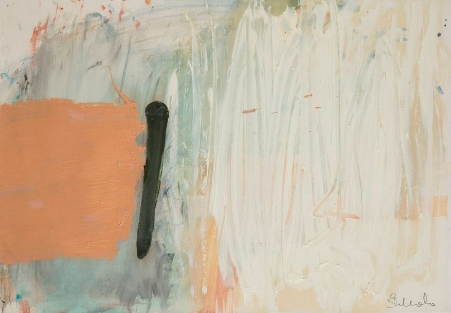 Jasna SUKALO (né en 1964)
Composition
Huile sur papier.
Signée en bas à droite.
34 x 49 cm