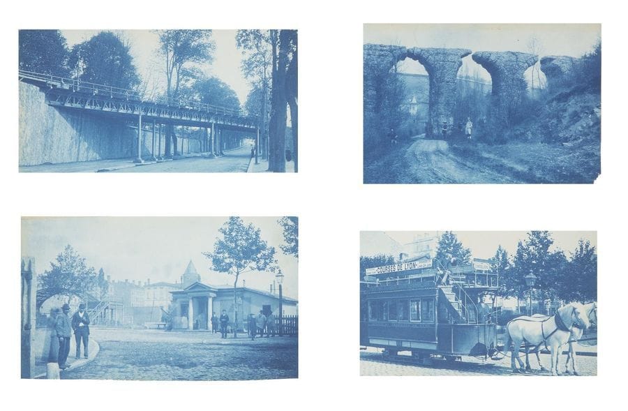 Photographe non identifié

Albums de la famille Baudin, c. 1860-1910. 

Vézéronce. Manœuvres militaires. Paris. Saint-Germain l'Auxerrois. Notre-Dame. Lyon. Concarneau. Vitré. Dinan. Italie. Bergame. Florence. Venise. Skri Lanka. Colombo.

Deux (2) albums in-4 et in-folio composés respectivemnt de 275 et 134 épreuves sur papiers citrates, argentiques, cyanotypes, épreuves photomécaniques et au platine contrecollées sur les cartons, dont certaines au format carte postale. Nombreuses annotations manuscrites sur les montages.

Formats : de 6 x 9 à 21 x 26 cm