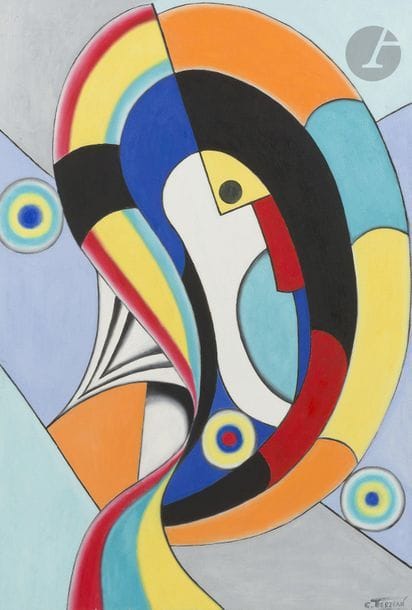 Georges TERZIAN (né en 1939)
Adoration, 2015
Huile sur toile.
Signée en bas à droite.
Signée, datée et titrée au dos.
130 x 89 cm