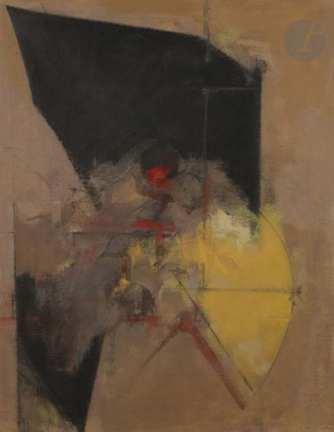 Albert BITRAN [franco-turc]
(1931-2018)
Jaune latéral, 1984
Huile sur toile.
Signée en bas à droite.
Signée, datée et titrée au dos.
65 x 50 cm

Cette oeuvre est répertoriée dans les Archives Albert Bitran sous le numéro 1983-12, n° 718. 