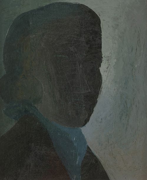 Camille CLAUS (1920-2005)
Mozart VIII, 1961
Huile sur isorel.
Monogrammée et datée en bas à droite.
Signée, titrée et datée au dos.
46 x 38 cm