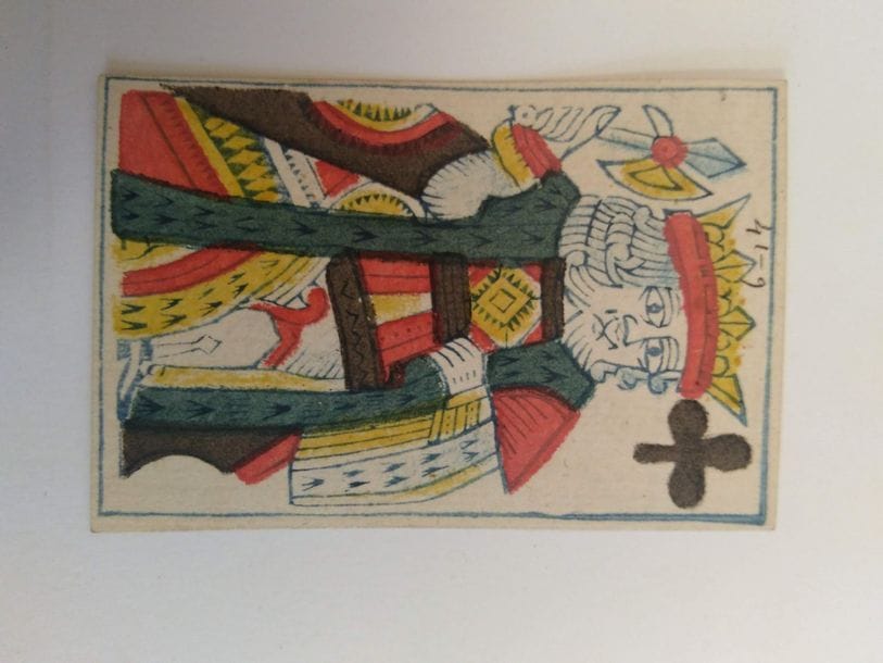4. Cartes au portrait de Provence : cartier inconnu, c. 1784 ; 15 cartes ; grav. sur bois, couleurs au pochoir. 