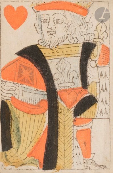 Portrait du Languedoc, Pratviel, Toulouse, 1746/85 (expo Issy 1989, n° 8) ; 52/52 cartes (dont une partie encadrée) ; TBE. 
