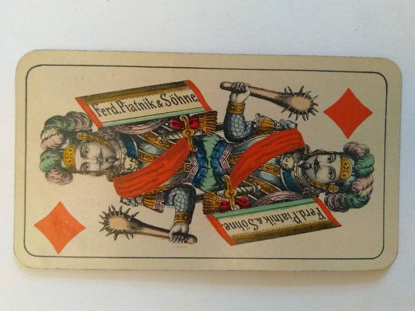 Tarot « Industrie u. Glück », Piatnick & Söhne, Wien / Pest, c.1879 ; 54/54 cartes. BE. 