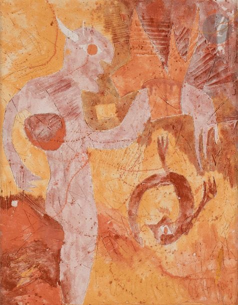 Prince Serge (Andreevitch) WOLKONSKY (né en 1966)
Nuit sur le Mont Chauve
Pigment sur béton.
Signé et titré au dos.
86 x 68,5 cm

Князь Сергей Андреевич ВОЛКОНСКИЙ (род. в 1966 г.)
Ночь на Лысой горе
Бетон, пигменты.
На обороте подпись и название.
86 х 68,5 см