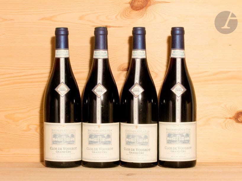 4 B CLOS DE VOUGEOT (Grand Cru), Bouchard Ainé & Fils, 2000