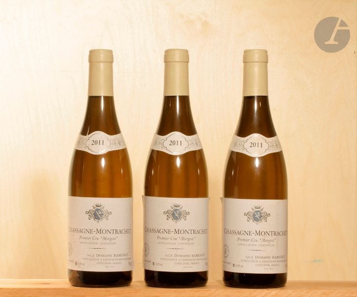 3 B CHASSAGNE-MONTRACHET MORGEOT (1er cru), Domaine Ramonet, 2011