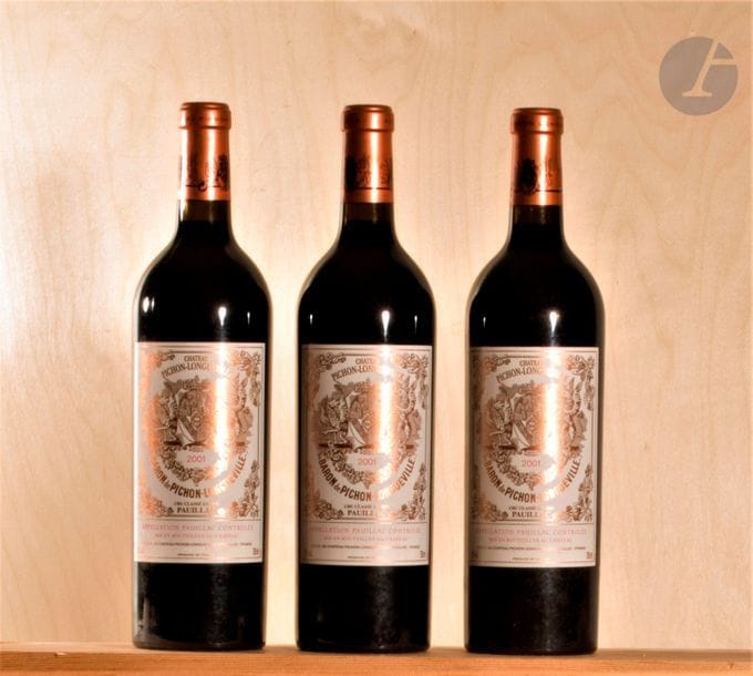 3 B CHÂTEAU PICHON LONGUEVILLE BARON, GCC2 Pauillac, 2001