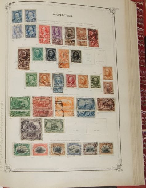 Bon album d'Anciens et d'Avant-Guerre, Europe et Outre-Mer (colonies anglaises) principalement oblitérés depuis les premiers numéros dont Grande-Bretagne (Quatre n°1 Black Penny) et Australie, Canada, Cap de Bonne Espérance, Hong-Kong (Bonnes valeurs Victoria), Inde (lettre accidentée), Ile Maurice (Deux n°8), Natal (n°73), Siam, U.S.A (Etats confédérés et premières émissions, oblitérations, Journaux...), Amérique du Sud : Argentine, Brésil, Mexique.