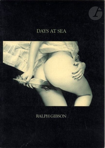 GIBSON, RALPH (1939)
Days at sea. 
Lustrum Press, New York, 1974. 
In-8 (30,5 x 21,5 cm). 72 pp. Édition originale, signée par Ralph Gibson. 34 photographies en noir et blanc. Couverture souple avec illustration.