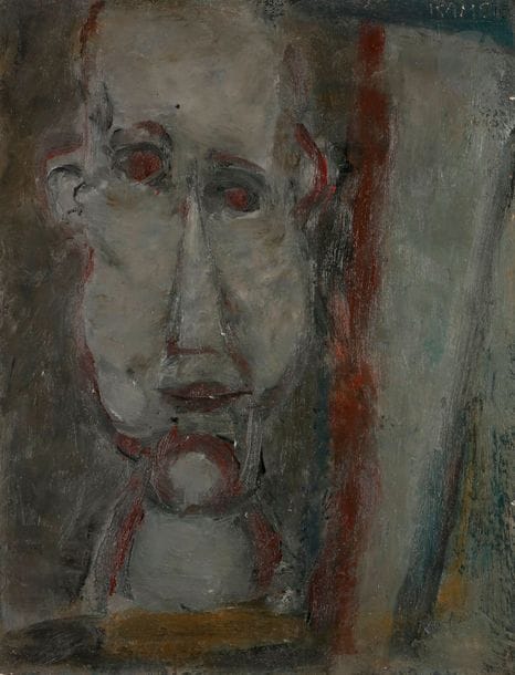 Paul RAMBIÉ (né en 1919)
Antonio, 1964
Huile sur toile.
Signée en haut à droite.
Datée et titrée au dos.
35 x 27 cm