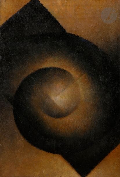 Félix Bonnet dit TOBEEN (1880-1938)
Obsession, vers 1911
Huile sur toile.
Signée en bas à droite.
(Craquelures).
55 x 38 cm

Nous remercions Madame Rosella Huber d’avoir confirmé, sur photo, l’authenticité de cette œuvre.