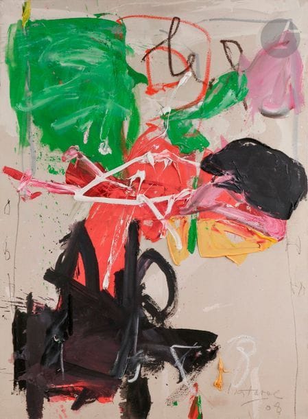 Michèle DESTARAC (née en 1943)
Rose tout rose, 2008
Huile sur toile.
Signée et datée en bas à droite.
Signée et datée au dos. Titrée sur le châssis.
130 x 97 cm

Provenance : 
Galerie Ariel, Paris.
