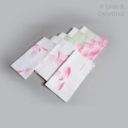 HERMÈS Paris made in France
 Pivoines Rose 