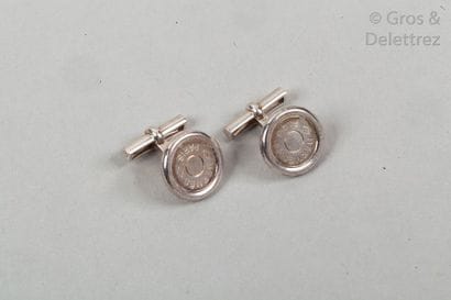 HERMÈS Paris made in France
Pair of cufflinks...