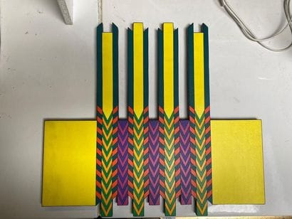 KULIANOS
Sculpture murale, Relief couleur...