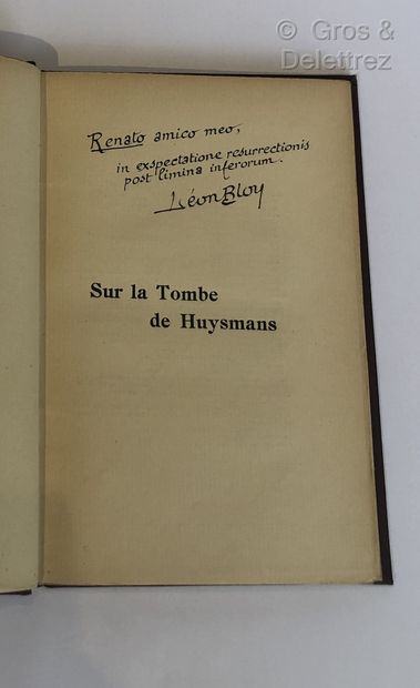 Léon BLOY.

Sur la Tombe de Huysmans.

Paris,...