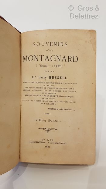 Comte Henry RUSSEL.

Souvenirs d’un montagnard...