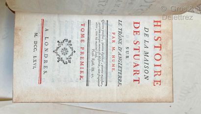 David HUME.

Histoire d'Angleterre, contenant...