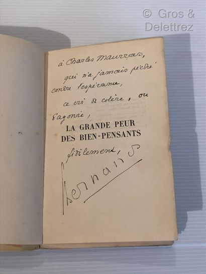 Georges BERNANOS.

La Grande Peur des Bien-Pensants....