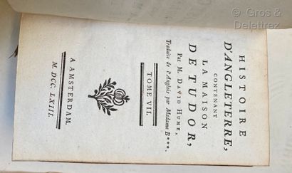 David HUME.

Histoire d'Angleterre, contenant...