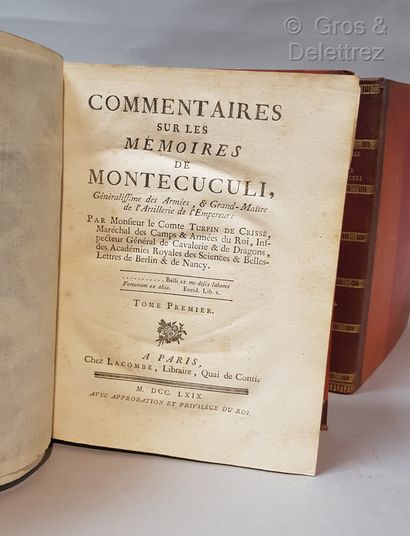 TURPIN de CRISSÉ Comte. 

Commentaires sur...