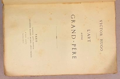 Victor HUGO. 

L'Art d'être grand-père.

Paris,...