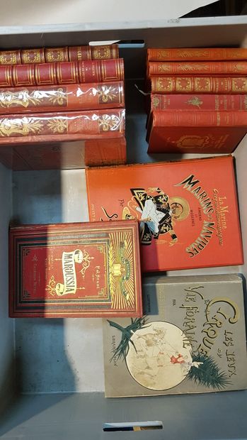 [Littérature] Lot de 12 volumes reliés dont...