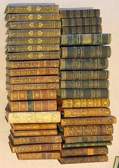 [Anciens] Lot d'ouvrages anciens reliés :...