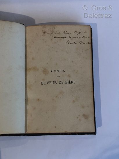Charles DEULIN. 

Contes d'un Buveur de Bières.

Paris,...