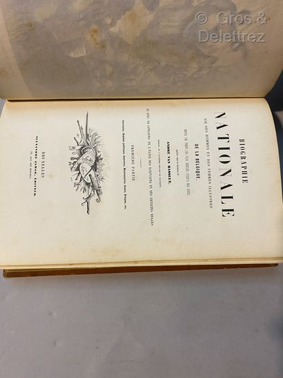 André VAN HASSELT. 

Biographie nationale,...