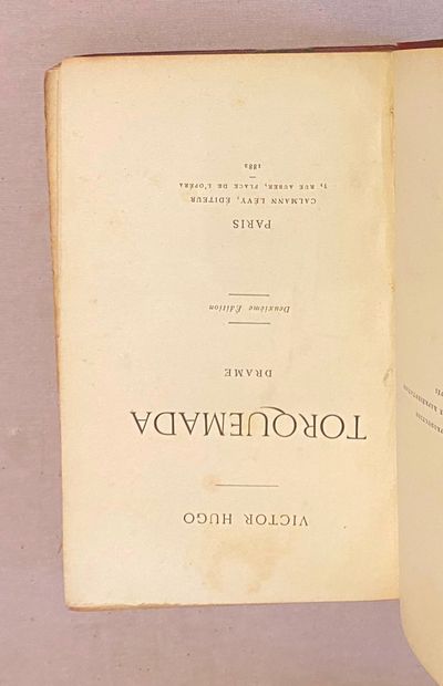 Victor HUGO. Ensemble de 5 titres :

- Cromwell....