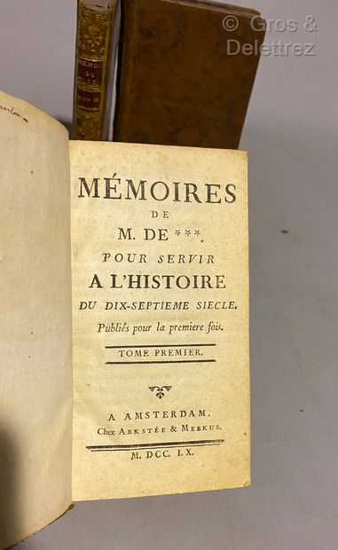 [Anne-Gabriel MEUSNIER de QUERLON].

Mémoires...
