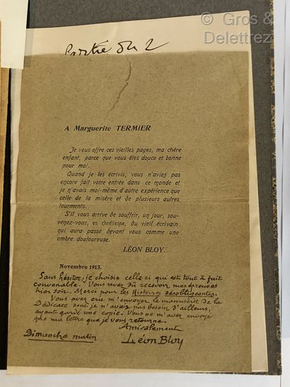 Léon BLOY.

Épreuves corrigées de 