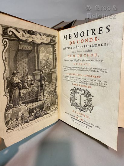 [Denis François SECOUSSE].

Mémoires de Condé,...
