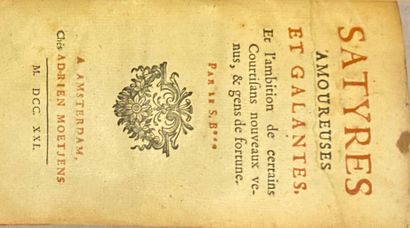 [Curiosa] [ESTERNOD Claude d']. Satyres amoureuses...