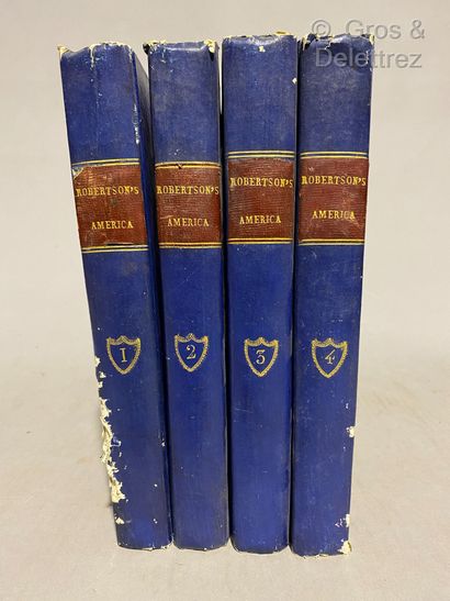 William ROBERTSON. 

The History of America....