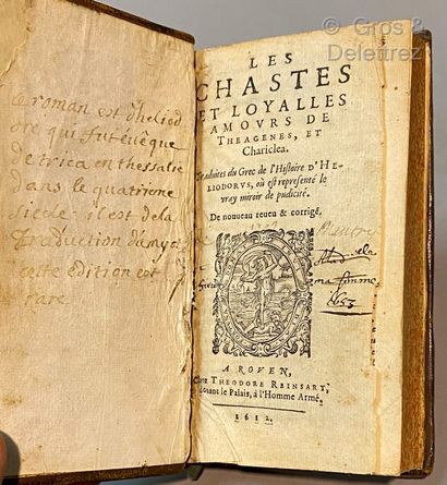 HELIODORE d'EMESE.

Les Chastes et Loyalles...