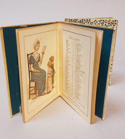 [GREENAWAY] Lot de 2 Almanachs illustrés...