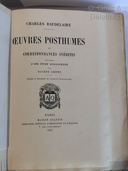 [BAUDELAIRE]

Charles Baudelaire. Œuvres...