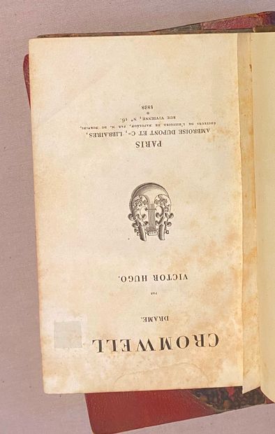 Victor HUGO. Ensemble de 5 titres :

- Cromwell....