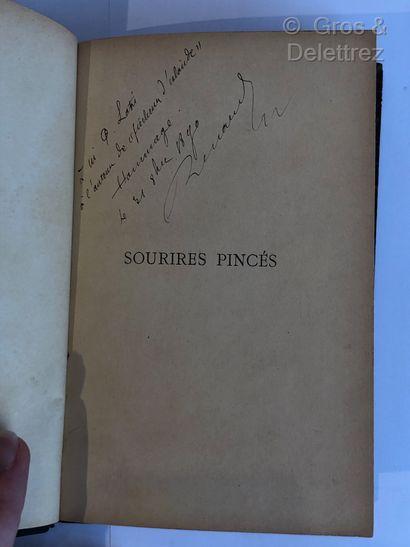 Jules RENARD. 

Sourires pincés.

Paris,...