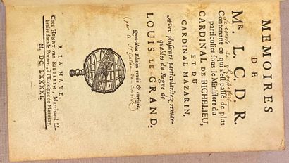 Reliure aux armes

[COURTILZ de SANDRAS Gatien...