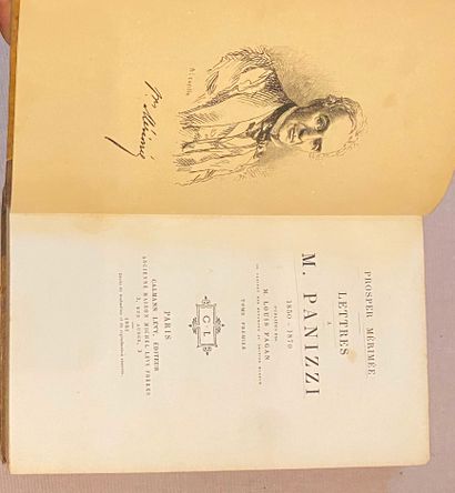 Prosper MERIMEE. Ensemble de 2 titres en...