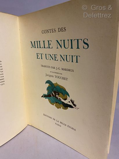[TOUCHET] J.C. MARDRUS.

Contes des Mille...