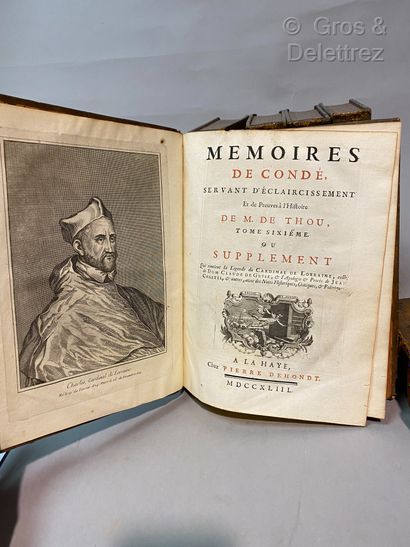 [Denis François SECOUSSE].

Mémoires de Condé,...