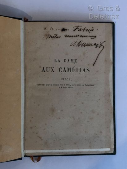 Alexandre DUMAS Fils.

La Dame aux Camélias....
