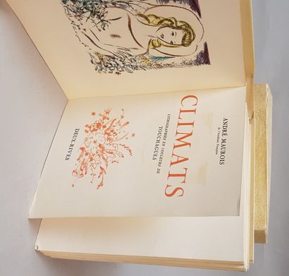 [TOUCHAGUES] André MAUROIS. 

Climats. 

Deux-Rives,...