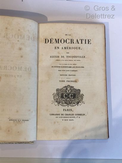 Alexis de TOCQUEVILLE.

De la Démocratie...